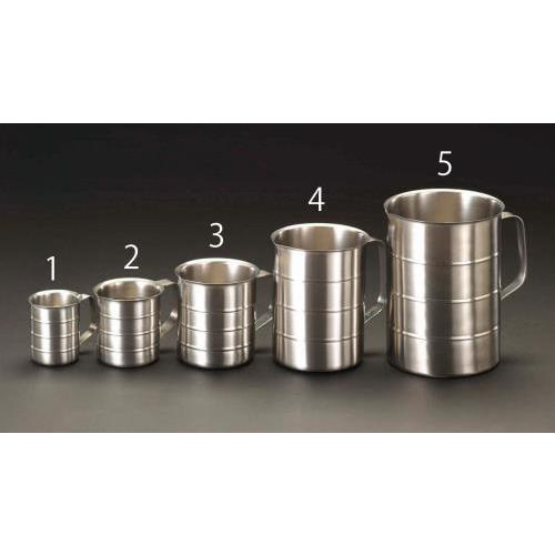 【SALE価格】エスコ (ESCO)  EA991KR-4 2000ml 計量カップ(ステンレス製)...