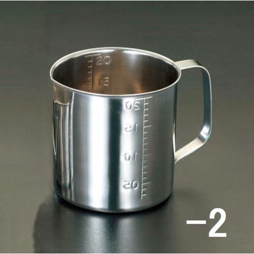 【SALE価格】エスコ (ESCO)  EA991KS 1000ml 計量カップ(ステンレス製) E...