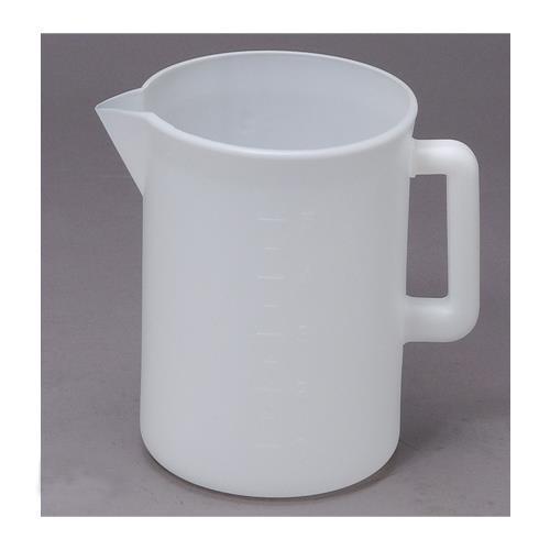 【SALE価格】エスコ (ESCO)  EA991KV-50 5000ml 取手付ポリビーカー EA...