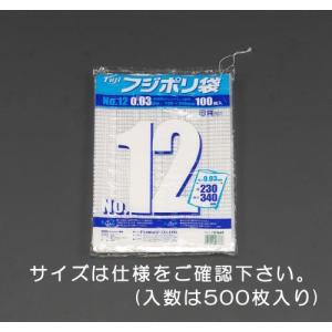 【SALE価格】エスコ (ESCO)  EA995AD-101 400x550mm ポリ袋(紐付/500枚) EA995AD-101｜orangetool