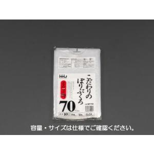 エスコ (ESCO)  EA995AD-71 650x800mm/45L ごみ袋(透明/10枚) EA995AD-71｜orangetool