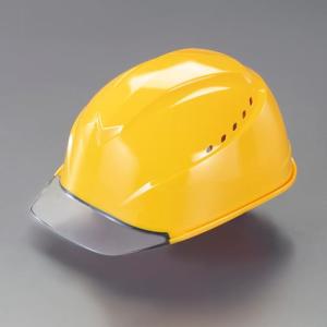 【SALE価格】エスコ (ESCO)  EA998BB-37 ヘルメット(エアライトS/通気孔付/黄) EA998BB-37｜orangetool