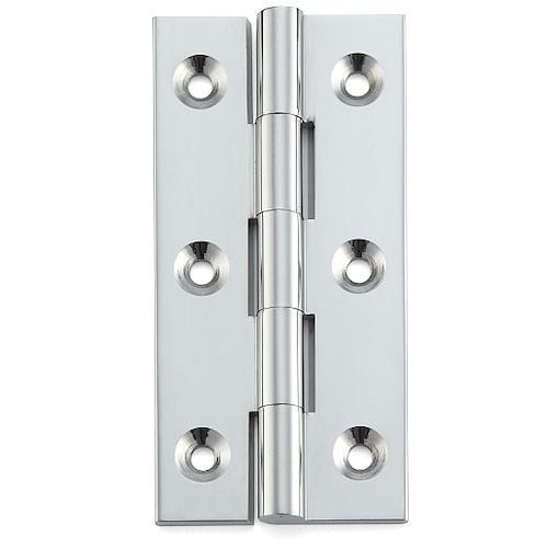 SUGATSUNE (170091231)黄銅製引抜平蝶番 ( KHB-65CR ) スガツネ工業(...