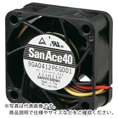 SanAce 低消費電力ファン(40×20mm DC24V PWM・パルスセンサ付き) ( 9GA0...
