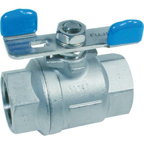 Fujikin ねじ込みボール ステンレス鋼製 3.92MPa フルボアタイプボール弁 10A(3/...