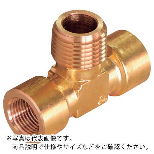 ASOH 異径二方チーズ PT1/8内×PT1/8内×PT1/4外 ( TK-1112R ) アソー...