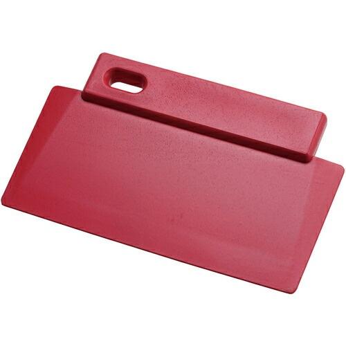 BURRTEC バーキンタ 3エッジスパチュラ 赤 BCST-3ER すくい部幅200mm ( 66...