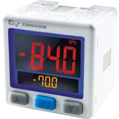 CONVUM デジタル圧力センサ 連成圧 出力2点 アナログ出力付 ( MPS-C35R-NCA )