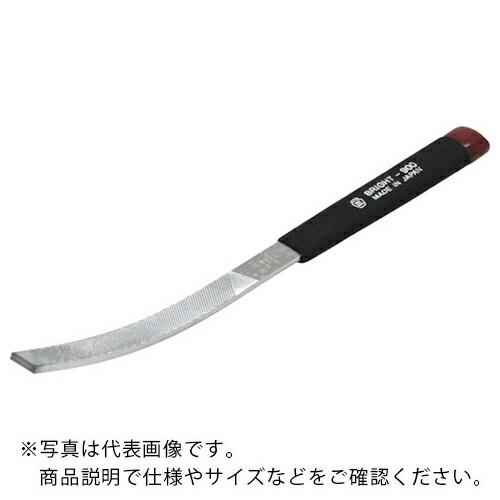 ツボサン コテヤスリ ブライト900 ヴァリトM 平 185mm 中目 舟型  ( BRVR02-2...