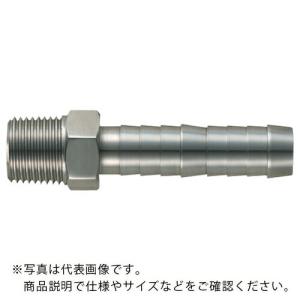 トヨックス 工場設備配管・各種機械組込用フッ素ホース トヨフッソホース専用継手 適合ホース内径25ミリ 継手規格R1  ( FJN-25-R1 ) (株)トヨックス｜orangetool