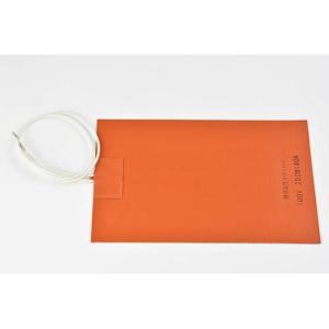 スリーハイ シリコンラバーヒーター100V 200W 両面テープ付き  125mm×200mm リード線300mm SR100-20