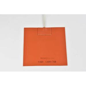 スリーハイ シリコンラバーヒーター 100V 125W   125mm×125mm リード線5m SR100-125-125-1