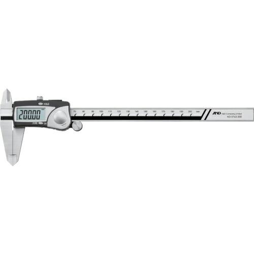 【SALE価格】A&amp;D 防滴ステンレスデジタルノギス 200mm ( AD5763-200 ) (株...
