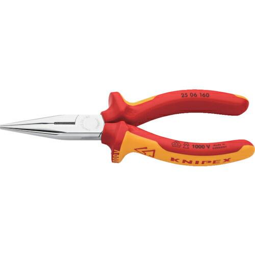 KNIPEX 絶縁1000Vラジオペンチ 160mm ( 2506-160 )