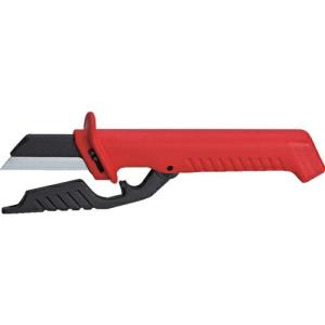 【SALE価格】KNIPEX 絶縁電工ナイフ 185mm ( 9856 ) KNIPEX社｜orangetool