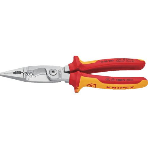 KNIPEX 絶縁エレクトロプライヤー ( 1386-200 ) KNIPEX社
