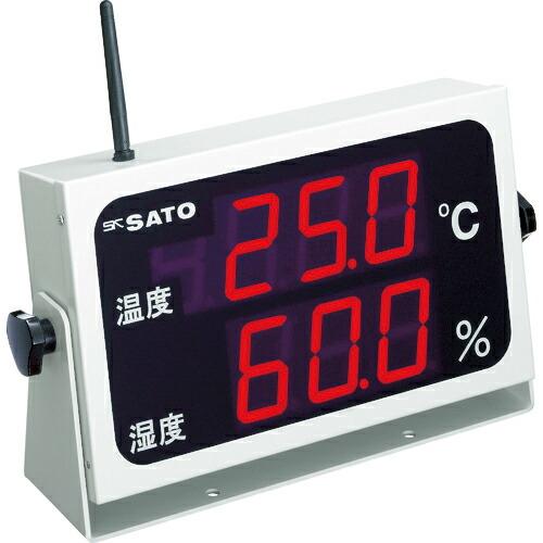 佐藤 コードレス温湿度表示器(8102-00) ( SK-M350R-TRH )
