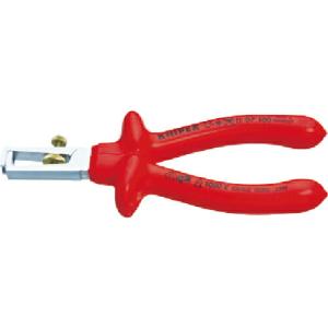 【SALE価格】KNIPEX 絶縁1000Vエンドワイヤーストリッパー 160mm ( 1107-160 ) KNIPEX社｜orangetool