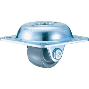 ハンマー ( ハンマーキャスター )　プレート式　固定　キャスター　５３Ｘ５３（５５Ｘ５５）　ナイロン車　３２ｍｍ　低床式　中荷重 ( 420TPR-N32 H30BA )
