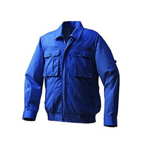 空調服　空調服R　制電長袖ブルゾン(フルハーネス対応)（ウェア、休止フック2個付） ( KU92100/ネイビー/4Ｌ )｜orangetool