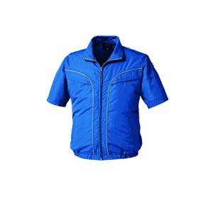 空調服　空調服R　半袖ブルゾン(ウェアのみ) ( KU92220/ブルー/5L )｜orangetool