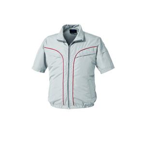 空調服　空調服R　半袖ブルゾン(ウェアのみ) ( KU92220/シルバー/5L )｜orangetool