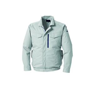 空調服　空調服R　遮熱長袖ブルゾン（ウェアのみ） ( KU92210/シルバー/3L )｜orangetool