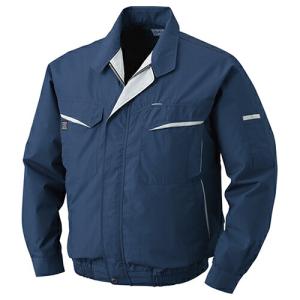 空調服　空調服R　長袖ブルゾン（ウェアのみ） ( KU90470/ネイビー/7L )｜orangetool