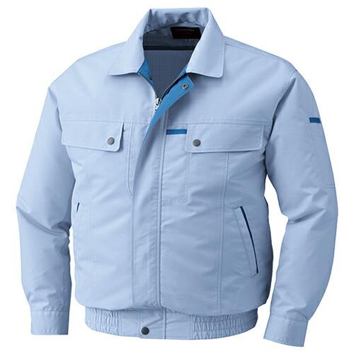 空調服　空調服R　長袖ブルゾン（ウェアのみ） ( KU90450/サックス/L )