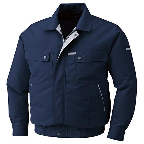 空調服　空調服R　長袖ブルゾン（ウェアのみ） ( KU90450/ディープネイビー/4L )