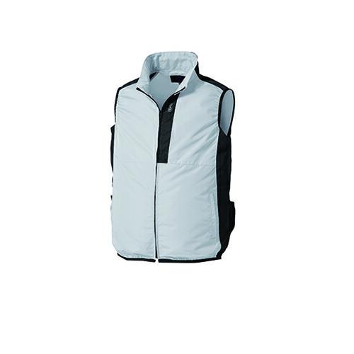 空調服　空調服R　ベスト(ウェアのみ) ( KU92250/シルバー/5L )