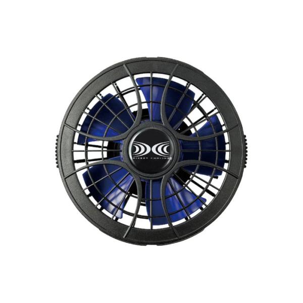 空調服　空調服R　ワンタッチファン (2個)　ブラック×ブルー ( FAN1264SPBB )