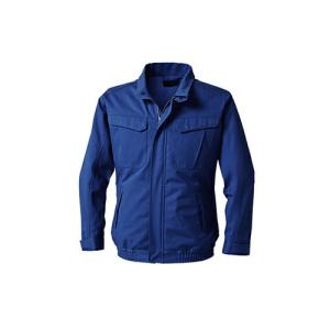 空調服　空調服R　難燃長袖ブルゾン(ウェアのみ) & 空調服R　スターターキット ( KU92240/ネイビー/4L + SKSP01 )｜orangetool