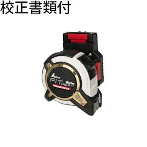 シンワ測定　コンベックス　フィットギア際立　25-5.0ｍ　マグネット爪ホルダー付　ＪＩＳ　校正証明書+トレサビリティ体系図　【81140】｜orangetool