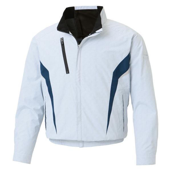 サンエス 空調風神服R チタン加工長袖ブルゾン  ( KF101+11カモフラホワイト+4L )