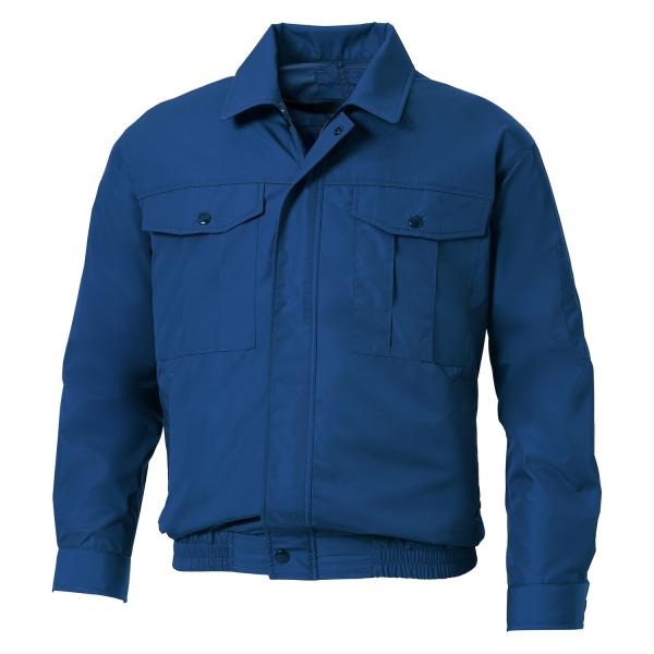 サンエス 空調風神服R 長袖ワークブルゾン  ( KF90540N+14ダークブルー+3L )