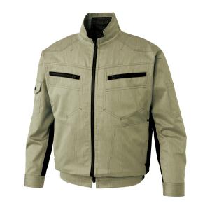 サンエス 空調風神服R 長袖ブルゾン  ( KF93900+21カーキ+4L )｜orangetool