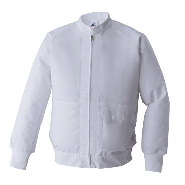 サンエス　空調風神服R白衣ブルゾン+デバイスセット　 ( 003+9ホワイト+S + RD9291J...