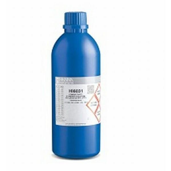 ハンナ HANNA　EC標準液 1413 μS/cm 証明書付500mL/本　 ( HI 6031 ...
