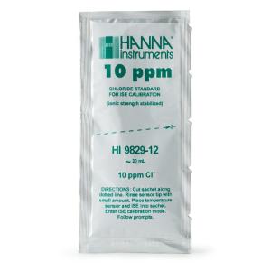 ハンナ HANNA　HI 9829用　塩化物　10PPｍ標準液25ｍL×25袋　 ( HI 9829-12 )｜orangetool