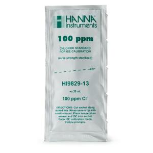 ハンナ HANNA　HI 9829用　塩化物　100PPｍ標準液25ｍL×25袋　 ( HI 9829-13 )｜orangetool