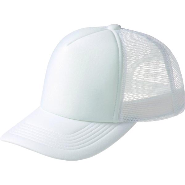 サンエス　メッシュキャップ　ホワイト/Fサイズ ( C-60 11ホワイト )