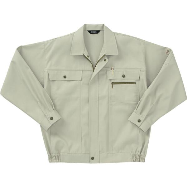 サンエス　長袖ブルゾン　アイボリー/Mサイズ ( WA2510 2アイボリー M )