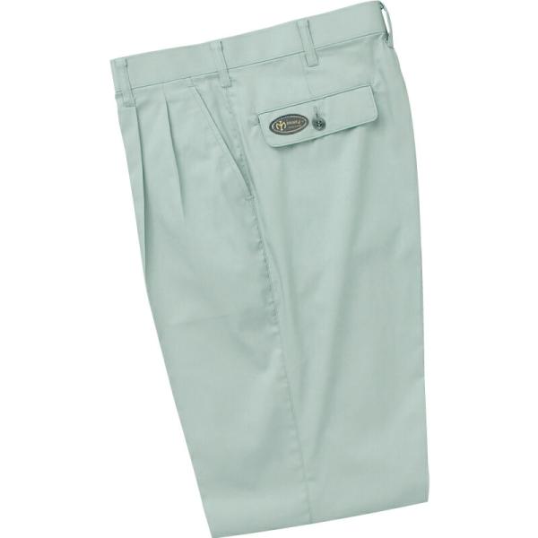 サンエス　ツータックパンツ　モスグリーン/82サイズ ( WA2540 7モスグリーン 82 )