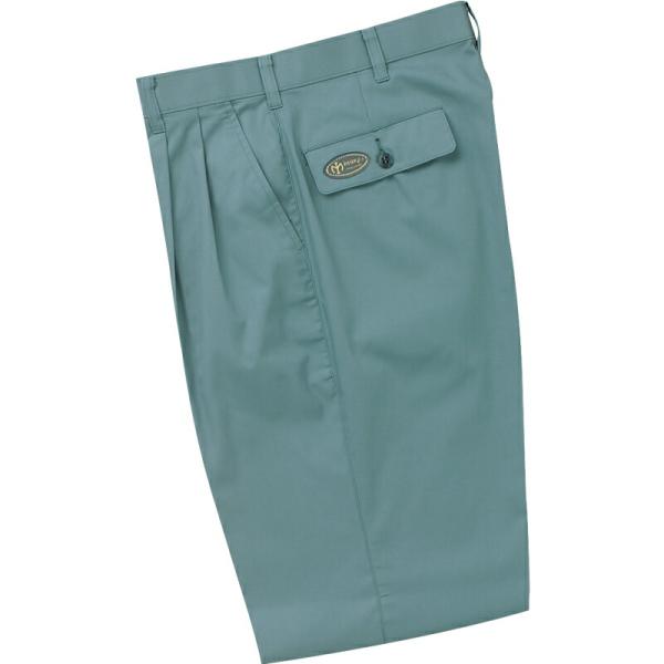 サンエス　ツータックパンツ　アルペングリーン/73サイズ ( WA2540 47アルペングリーン 7...