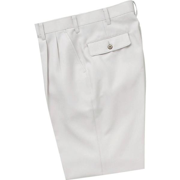 サンエス　ツータックパンツ　シルバー/100サイズ ( WA2740 6シルバー 100 )