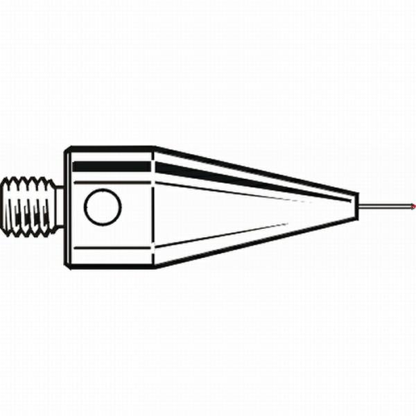 レニショー(RENISHAW) ストレートスタイラスM5 O0.3mm ルビー球、超硬軸 - 長さ ...