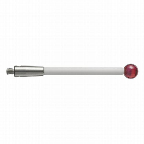 レニショー(RENISHAW) ストレートスタイラスM2 O3mm ルビー球、セラミック軸 - 長さ...