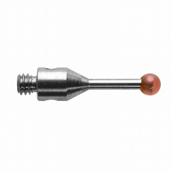 レニショー(RENISHAW) ストレートスタイラスM2 O2mm ルビー球、ステンレススチール軸 ...