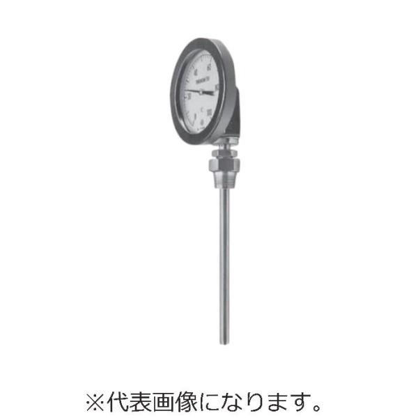 長野計器 バイメタル式温度計(φ75、0~50℃) ( TB23-000X50℃-φ10X100L ...